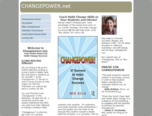 Tablet Screenshot of changepower.net